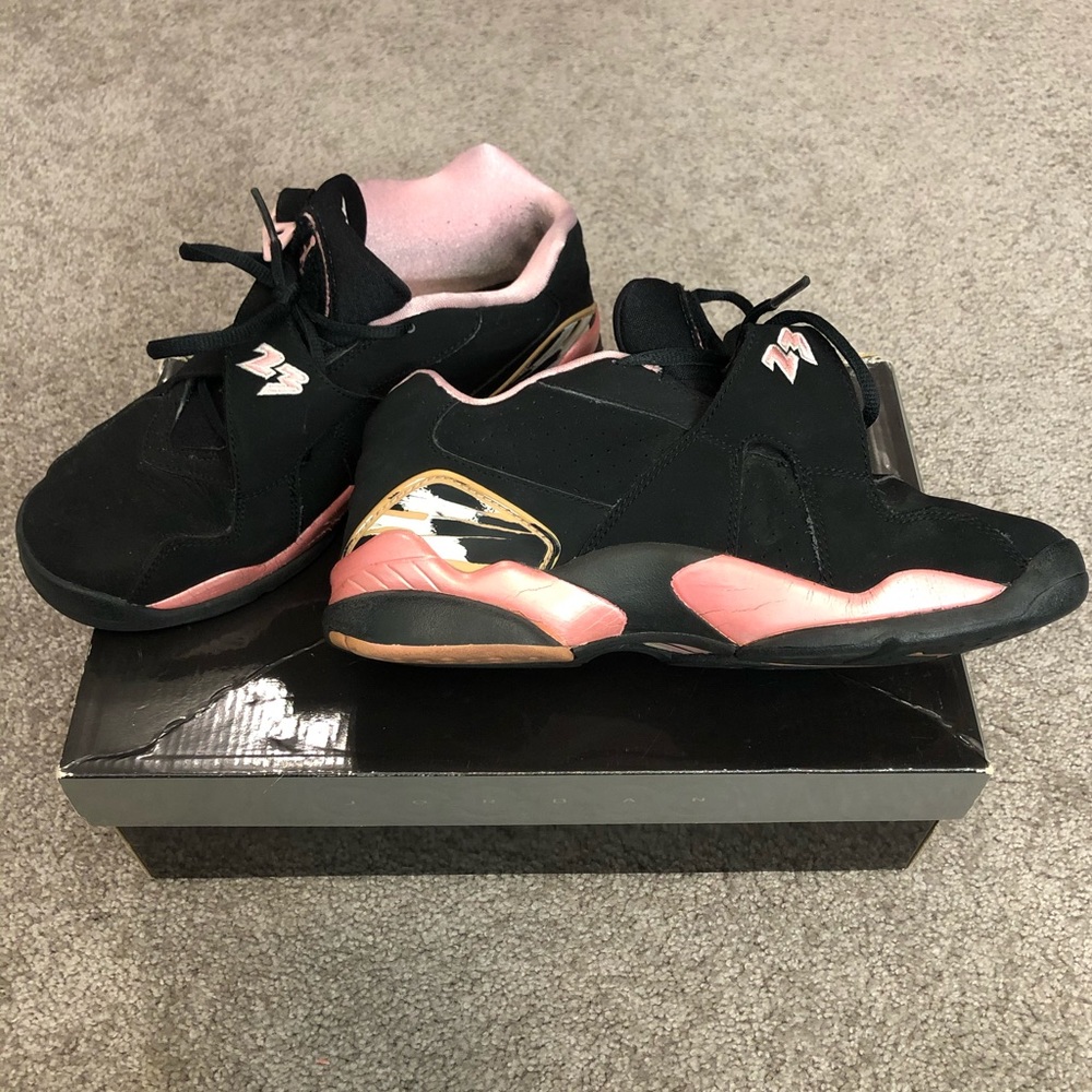2007 Jordan Retro VIII Low Black Pink 8